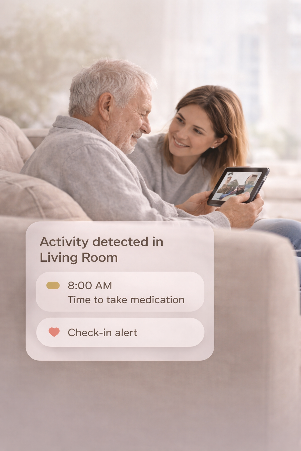 Senbot.ai elder care monitoring visual
